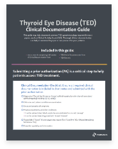 Cover image of the Thyroid Eye Disease Clinical Documentation Guide