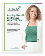 Cover image of the Treating Thyroid Eye Disease With Tepezza guide